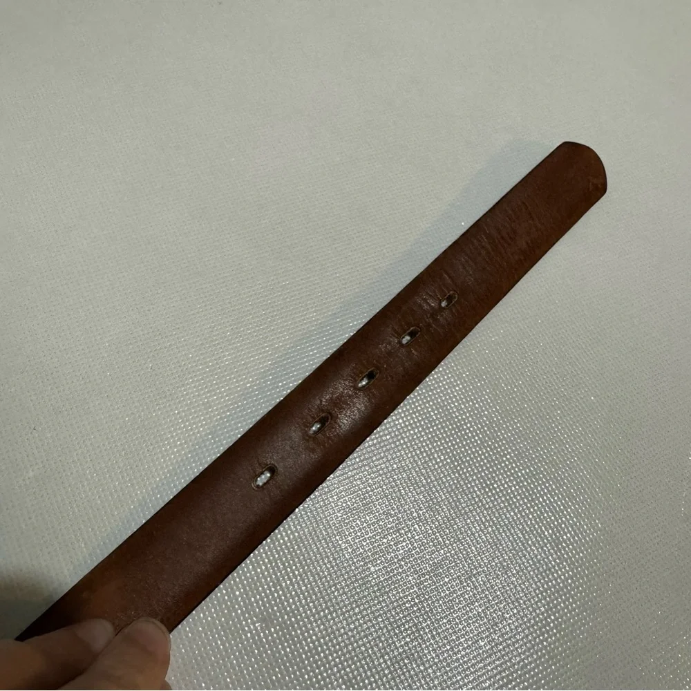 Vintage‎ Steve of California Genuine Montego Saddle Leather Brown Belt Size 34